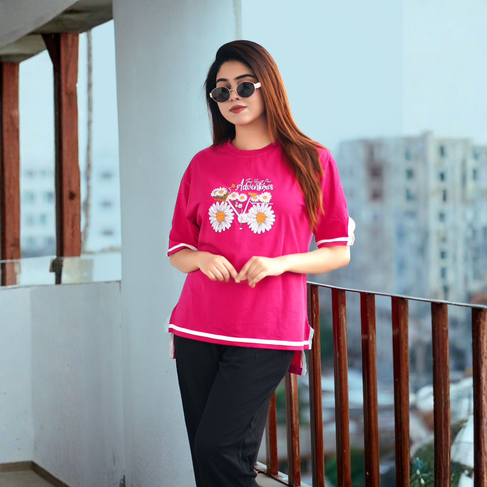 Side Cutting T-Shirt