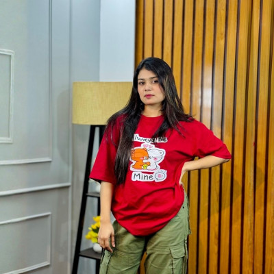 Ladies Drop Shoulder (Always Merun)