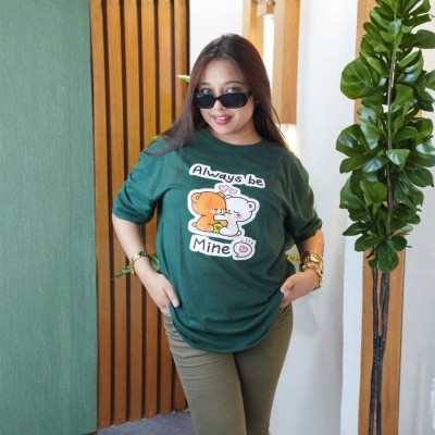 Ladies Drop Shoulder (Always Green)