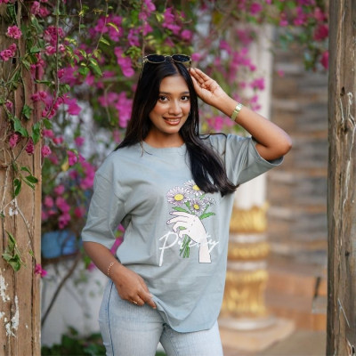 Ladies Drop Shoulder (Preety Pest)